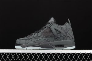 Kaws x Air Jordan 4 Black AJ4 930155-001