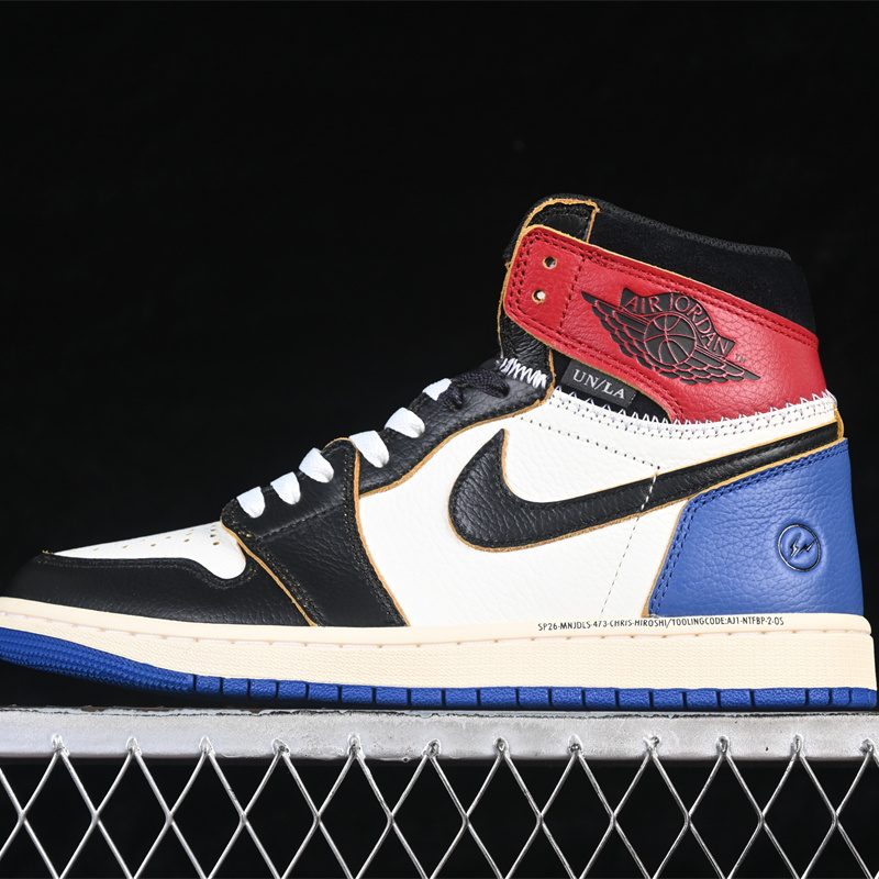 AJ1 Retro High OG SP Fragment x Union LA Varsity Red Sport Royal IO7847-002