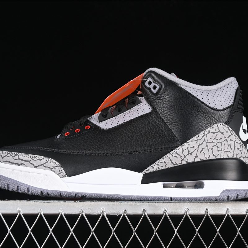 AJ3 Sneaker Retro Black Cement OG DN3707-010