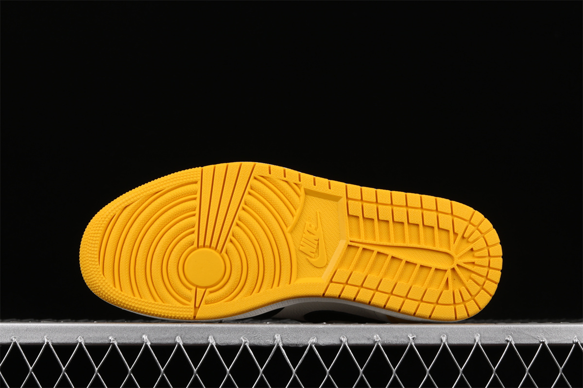 AJ1 Retro High OG Hi Res Yellow/Hi Res Yellow/Core Black AR1020-700 - Image 6