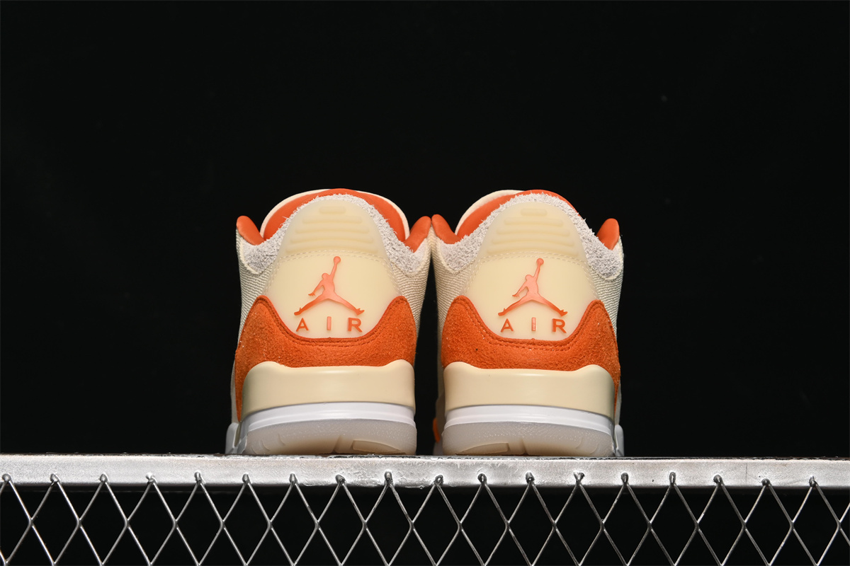 AJ3 Sneaker Retro Starfish Orange Sail Sneakers OG IH7694-200 - Image 3