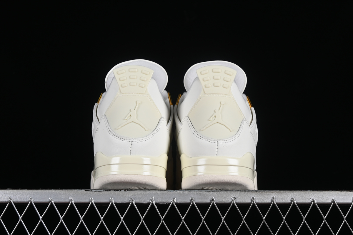 AJ4 Retro 'Metallic Gold' Sneaker AQ9129-170 - Image 6