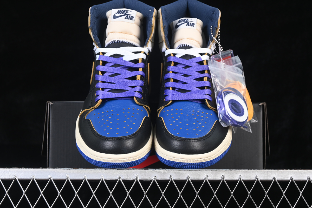 AJ1 Union x Fragment Black and White IO7847-001 - Image 4