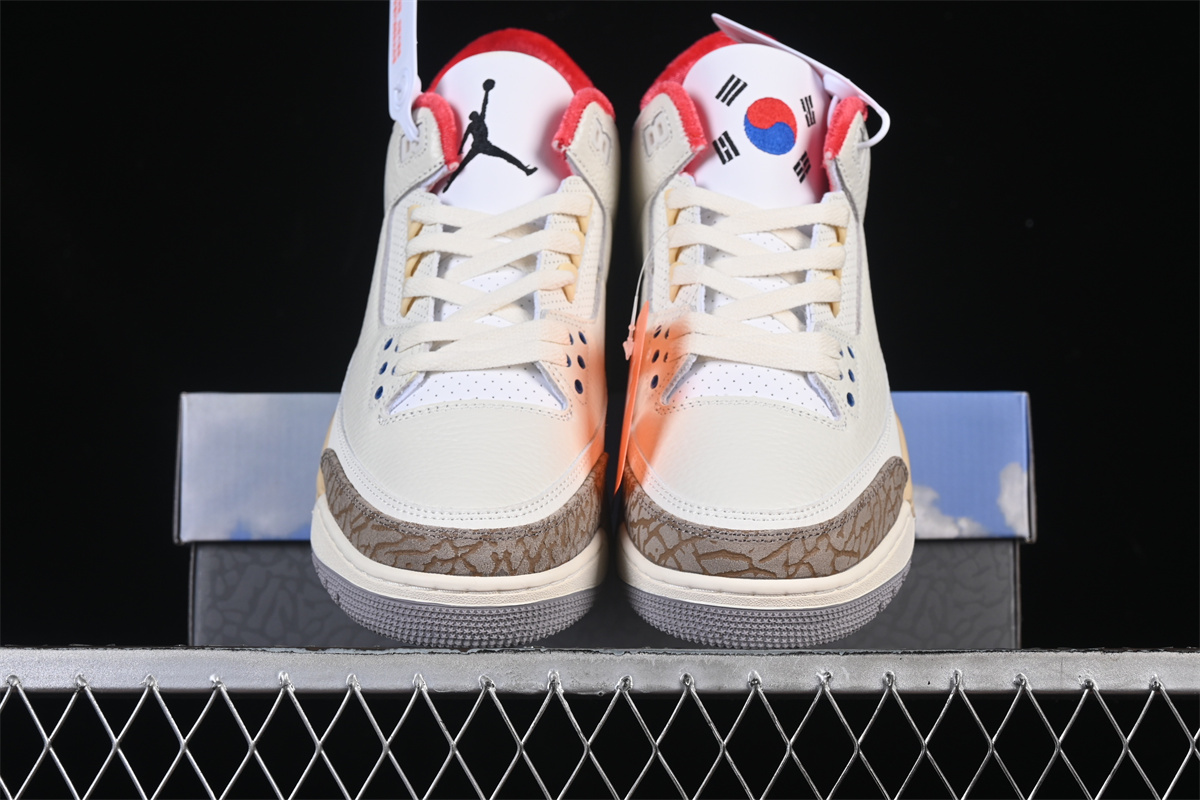 AJ3 Sneaker Retro "SEOUL 2.0" IB1482-100 - Image 4