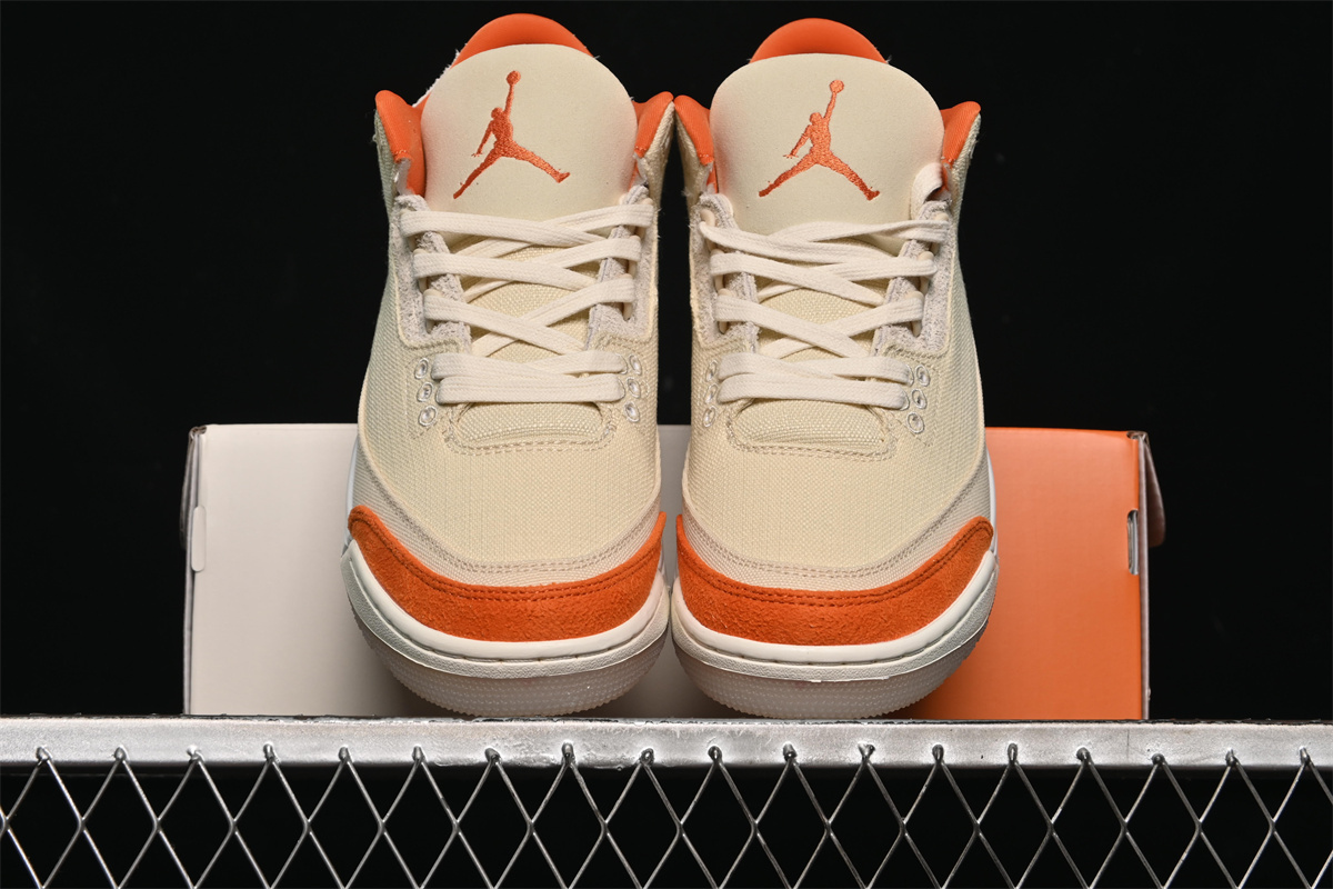 AJ3 Sneaker Retro Starfish Orange Sail Sneakers OG IH7694-200 - Image 4
