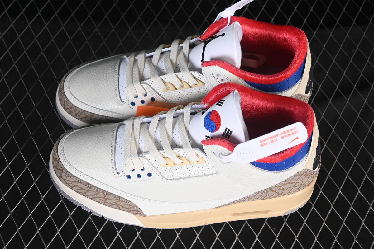 AJ3 Sneaker Retro "SEOUL 2.0" IB1482-100 - Image 5