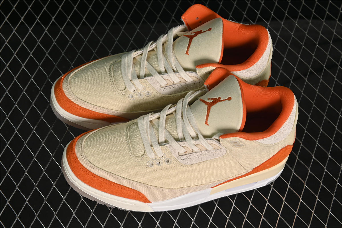 AJ3 Sneaker Retro Starfish Orange Sail Sneakers OG IH7694-200 - Image 5