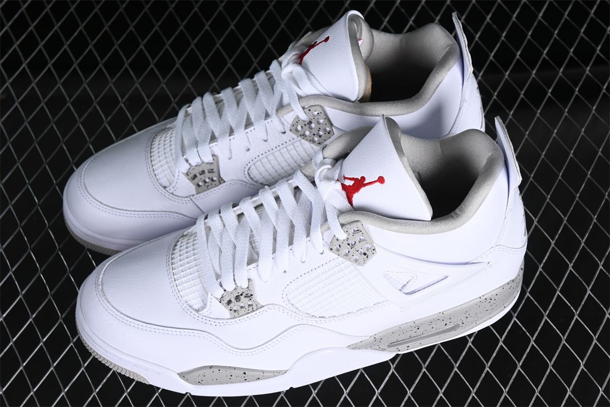AJ4 Retro White Oreo (2021) CT8527-100 - Image 5