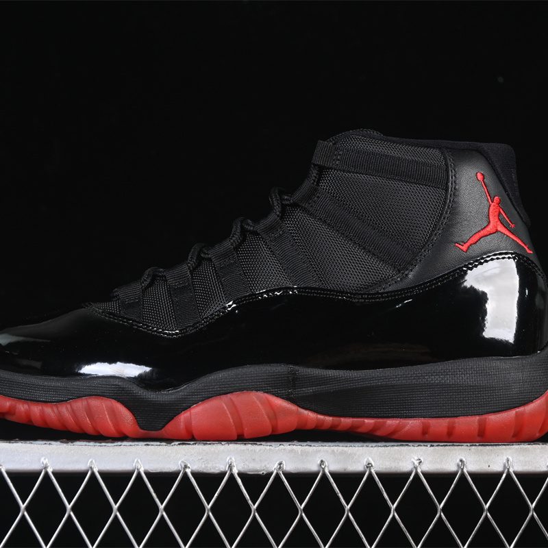 AJ11 Black/Red Men's 378037-326