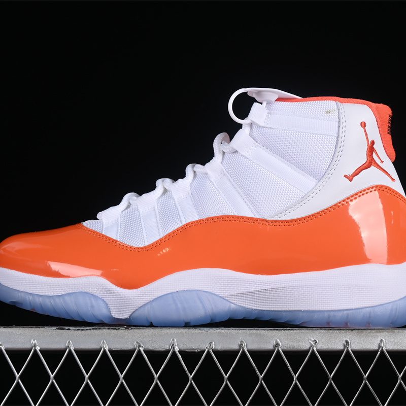 AJ11 Retro White orange 378037-002